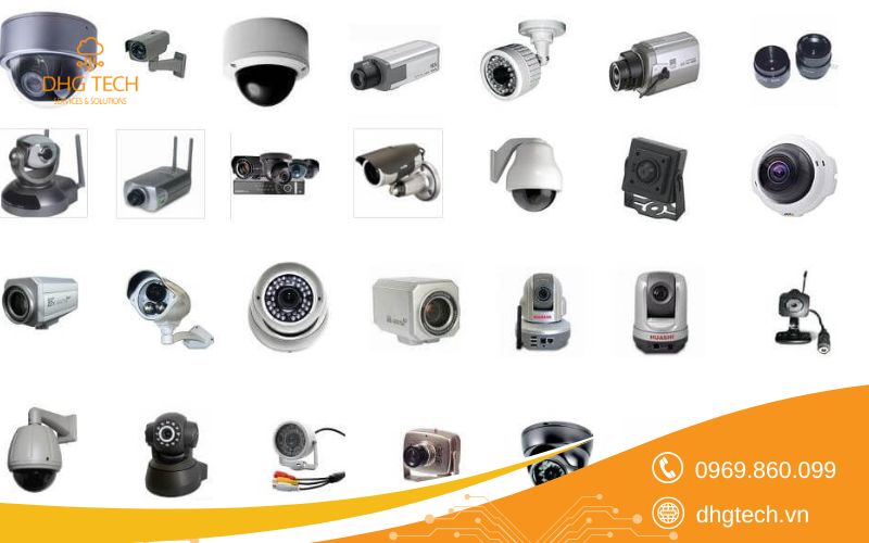 Các loại camera phổ biến hiện nay