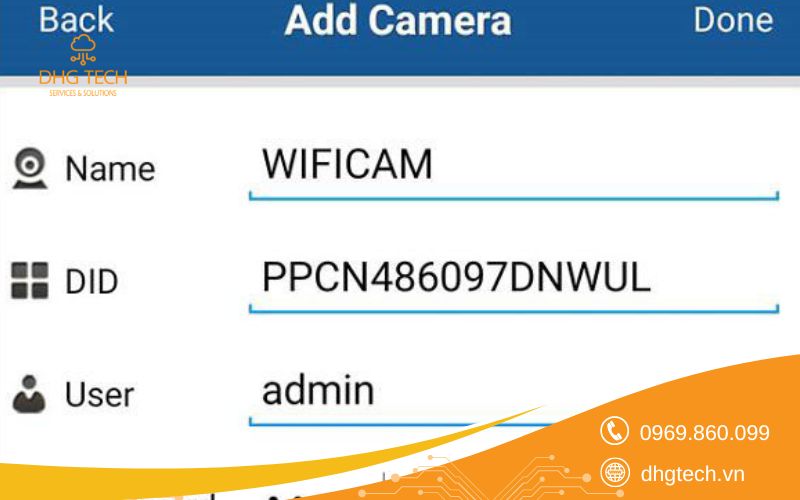 Cách xem camera qua điện thoại Android