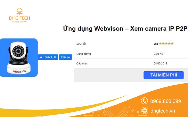 Cài đặt ứng dụng xem camera trên điện thoại Android